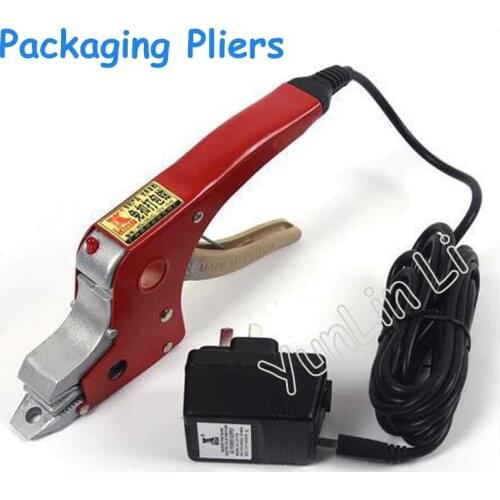 Buckle-Free Packaging Pliers Manual Sealer PP Straps Tool Equipment Heating Welding Carton Packaging Sealing Packer KG-15-C