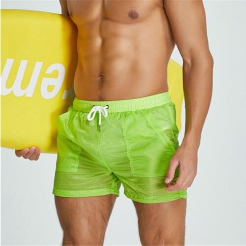 Summer men shorts mens casual shorts fitness exercise beach shorts breathable mesh shorts jogger mens brand shorts