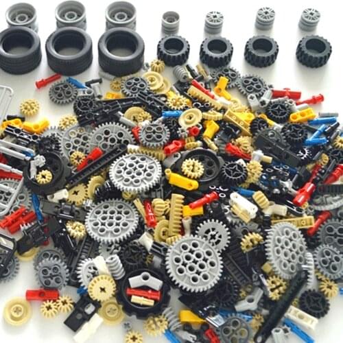 Compatible All Brands Technical Parts Building Blocks Bulk Thick Bricks MOC Multiple sizes Colorful Combination Studded Beam