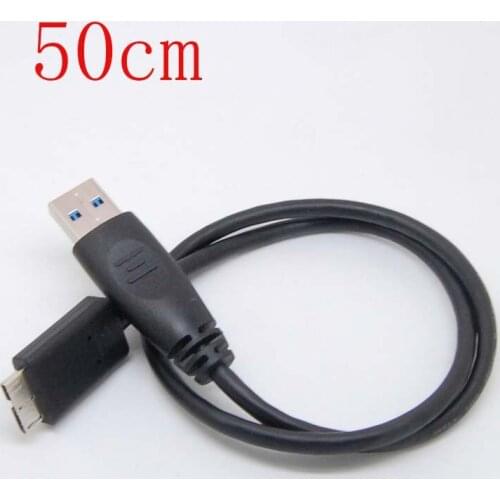 Usb3.0 PC Power Charger+Data SYNC Cable for WD My Passport WDBK8A0010BBK 50cm