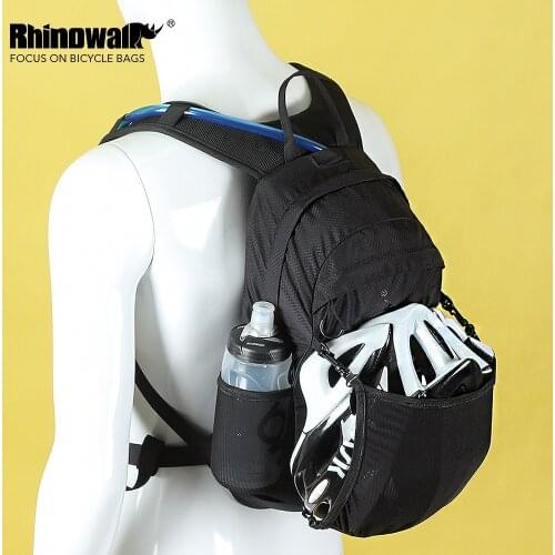RHINOWALK Outdoor Camping Waterproof Backpack with 3L Nylon Water Bladder Cycling Helmet Bag Mochila de camping para ciclismo