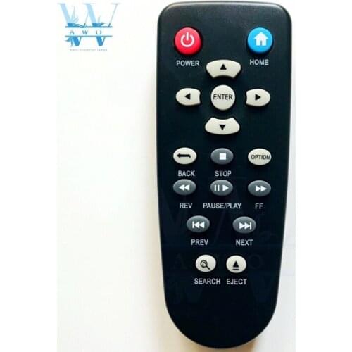 Remote Control Replacement For Western Digital WD TV Live Plus HD Player WDTV001RNN WDBNLC0020HBK WDTV003RNN WDBACC0010HBK