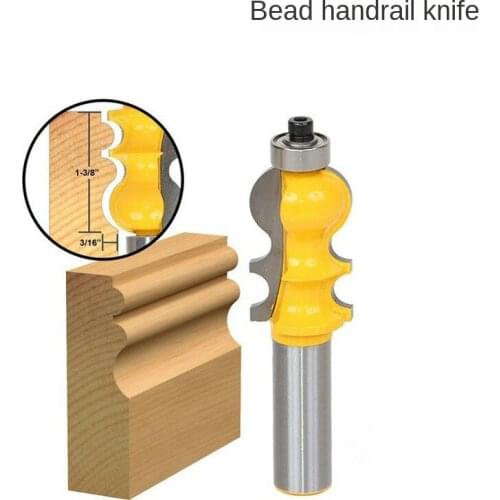 1PC 1/2 Shank Casing & Base Molding Router Bit Line knife Woodworking cutter Tenon Cutter for Woodworking Tools
