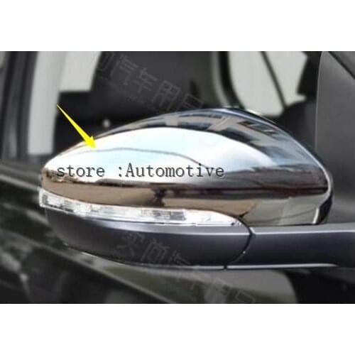 2009-2013 for VW Golf 6 ABS electroplating mirror cover vogue rearview mirror cover modified external accessories 2 PCS/set