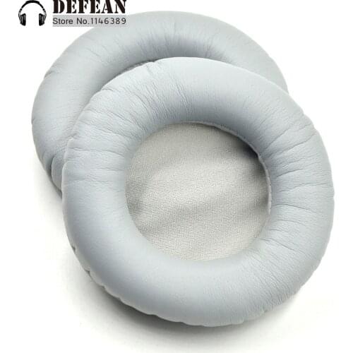 90mm 3.54inch replacement ear pads cushion gray earpad cover cup for headphone