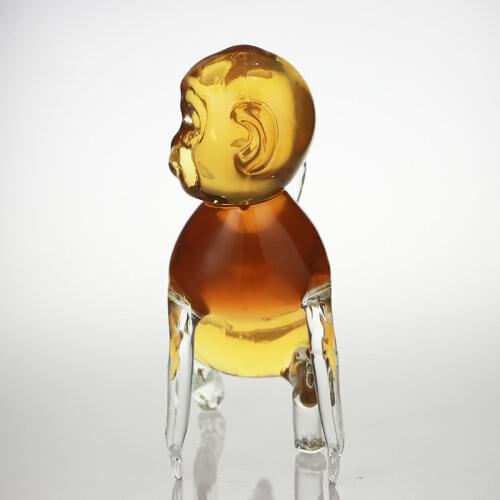 Novelty wine bottle Animal monkey shaped lead-free whiskey decanter wine decanter for Liquor Scotch Bourbon DDC-212