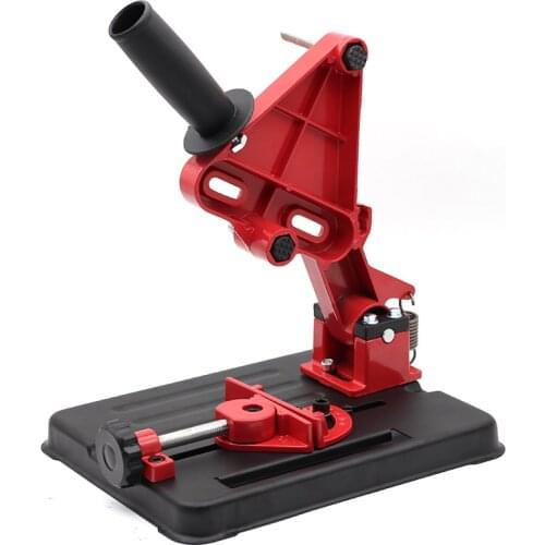 Angle Grinder Stand Angle Grinder Bracket Holder Support for 100-125 Angle Grinder DIY Cutting Stand Power Tools Accessories