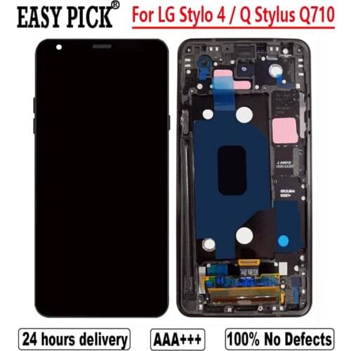 For LG Stylo 4 / Q Stylus Q710 Q710CS Q710MS Q710ULS Q710ULM Q710TS LCD Display Touch Screen Digitizer For LG Q Stylo+ 4 Q710WA