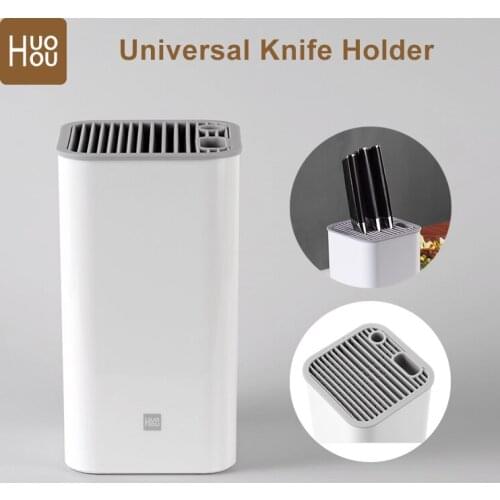 For xiaomi Mijia Huohou Kitchen Knife Stand Tool Holder Multifunctional Tool Holder Knife Block Cooktops Tube Shelf Chromorphous