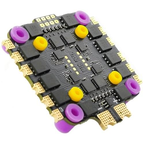 HAKRC HK8B45 BLheli_S 2-6S 45A 20/30.5mm Dual Hole FPV Brushless ESC for RC FPV Racing Freestyle Long Range 5/6/7inch Drones