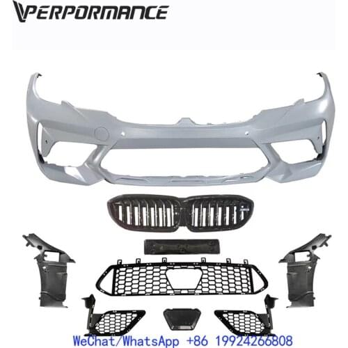 High quality 3 series g20 M2C front bumper kit with grille fit for 3 series g20 M2C front bumper with grille bodykits