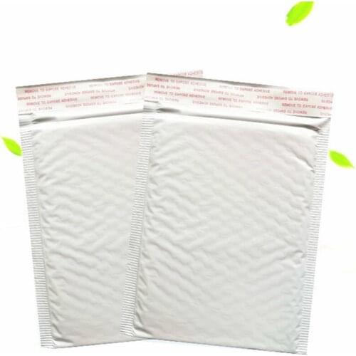 White Paper Envelopes Wedding Party Invitation Greeting Cards Paper Gift bag Pearl Film Bubble Envelope Mailing Bags 10pcs/lot