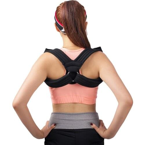 Posture Corrector, Adjustable Back Posture Brace&Clavicle Support for Spine Correction, Thoracic Kyphosis & Injury Rehab