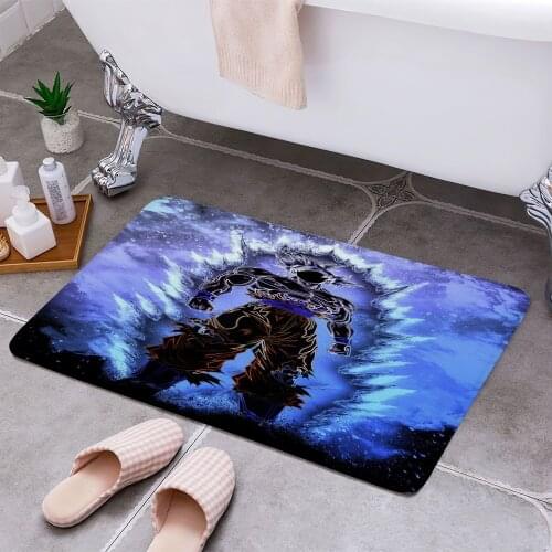Soul of the Instinct 3D Print Doormats Rectangle Non-Slip DoorMat Bedroom Kitchen Entrance Print Door rugs Dropshipping