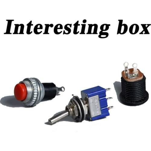 Crab Kingdom DIY Mini Electric Drill Electric Grinding Accessories 545 Motor Accessories Switch Button Power Connector