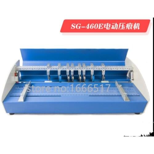 R460 book cover creasing machine, electric creasing machine, card folding machines, color pages dashed machine ATT