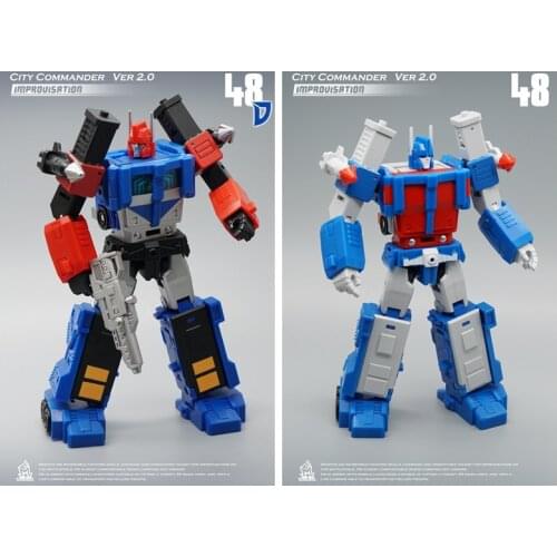 MFT Transformation MF48 MF-48 MFT 48D MF 48 Ultra Magnus UM Ver2.0 City Commander Action FIgure Robot Toys With Box