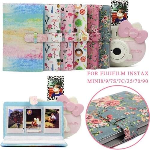 3 Inch Pockets Mini Photo Album For Children Kids Home Decoration Picture Case Storage For Fujifilm Instax Mini8/9/7s/7C/25/70