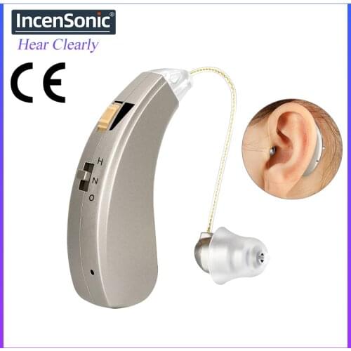 Rechargeable Mini Hearing Aid Audifonos AAB52SP Sound Amplifiers Wireless Ear Aids for Elderly Moderate Loss