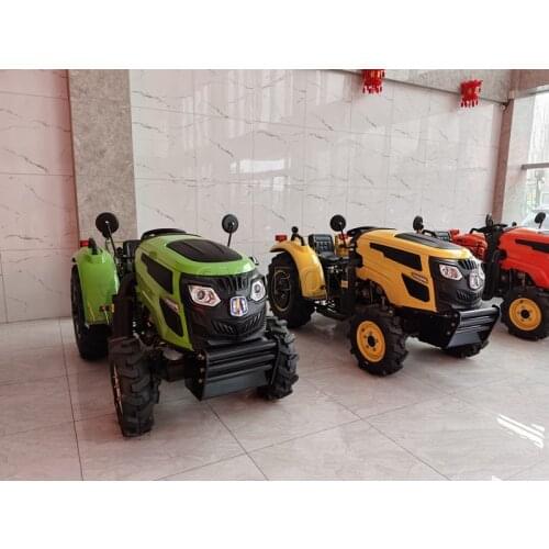 Mini Tractor Greenhouse Warmhouse Tractor Farm Tractor 4WD 50HP Agriculture Machinery Garden Tractor SYNBON