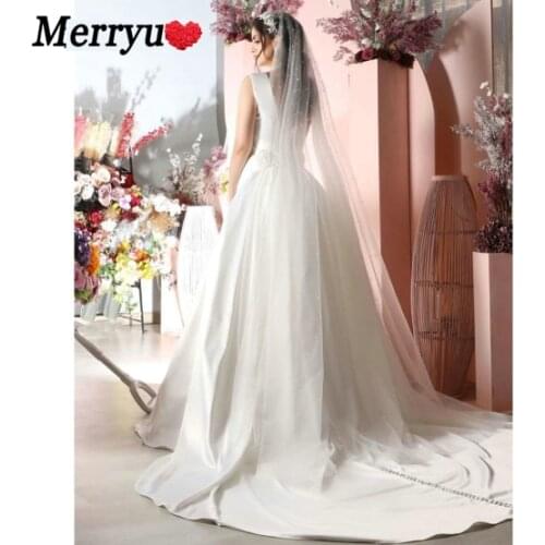 2021 New Mermaid Wedding Dress Bridal Gown Sexy V Neck t Chapel Train Formal Bride Wedding Party Gown