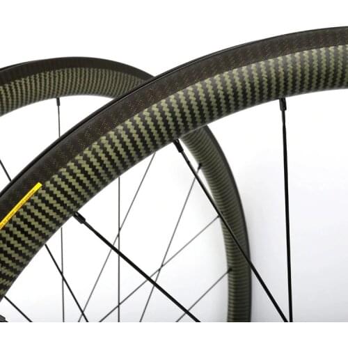 New 700C Bike Road Racing Carbon Bicycle Wheel Clincher Rim 25mm Wide Aero Road Rim Bike Cycling Rims