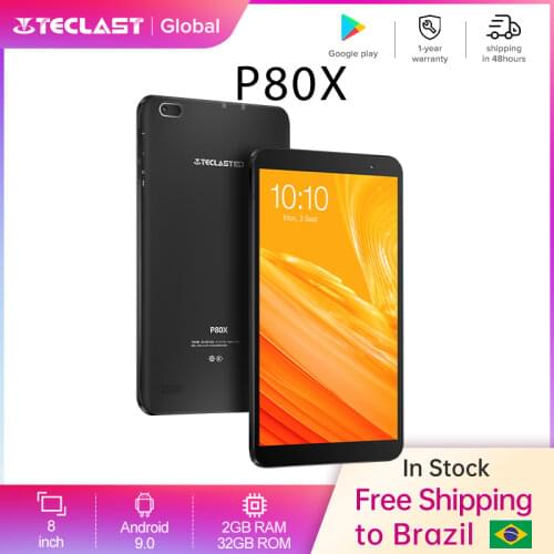Teclast P80X 8 Inch Tablet 4G LTE Phablet Octa Core SC9863A Android 9.0 1280x800 IPS 2GB RAM 32GB ROM Tablet PC Dual Cameras GPS
