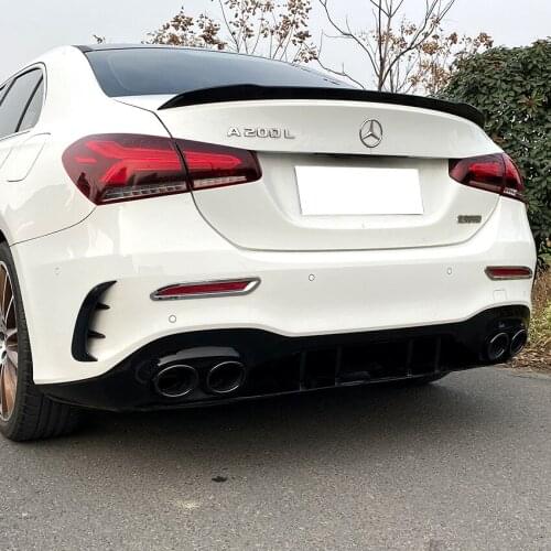 Applied to A-class Benz Three Compartment Version W177 A180 A200 A220 + Amg Lip and Tail Throat Modification