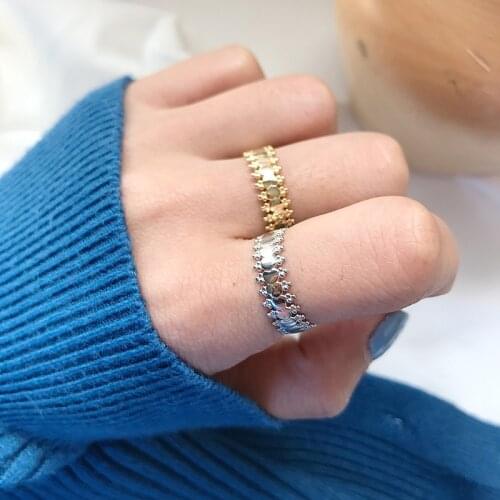 Silvology 925 Sterling Silver Cute Heart Rings Elegant Chic Originality Design Romantic Rings for Women 2020 Friendship Jewelry