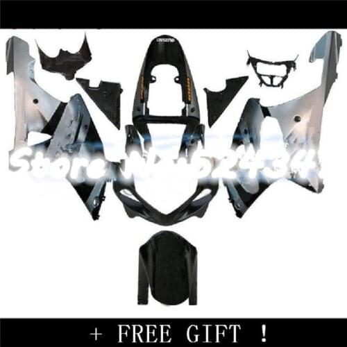 Gray black Injection Bodywork for Suzuki GSXR 1000 K1 K2 00 01 02 GSXR1000 2000 2001 2002 GSX-R 1000 Fairing body Kit