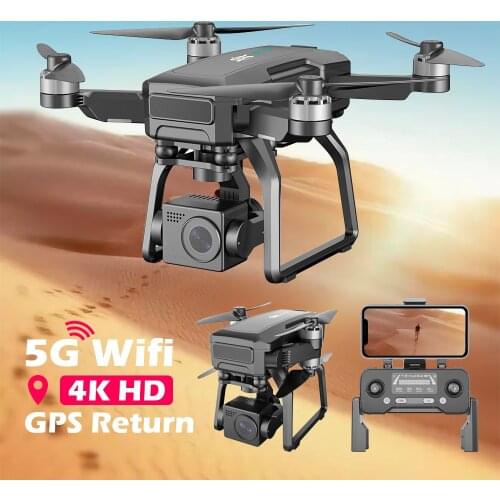 SJRC F7 PRO RC Drone 4K HD GPS Camera 3 Axis Gimbal 3KM Professional Aerial Brushless Motor Quadcopter RC Dron Helicopter Adults