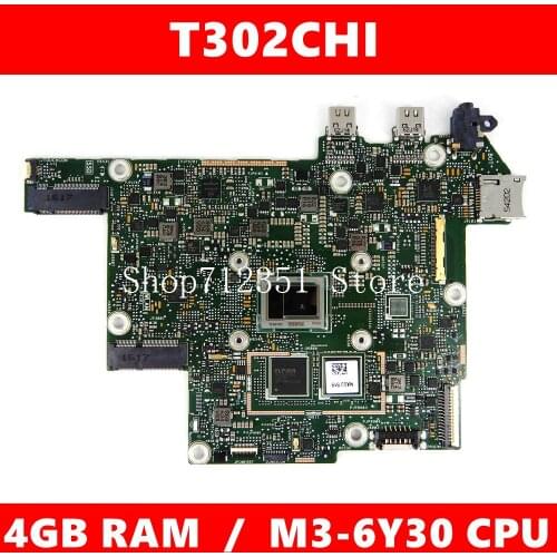 T302CHI With M3-6Y30 CPU 8GB RAM Mainboard REV 2.0 For ASUS T302CHI T302C T302CHI Laptop Motherboard Tested Well Free Shipping