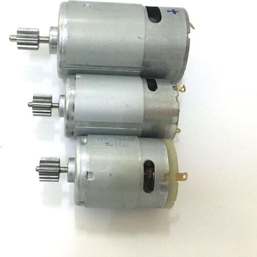 1Pc Gear DC 6V 12V RS380 390 550 Motor ToyDIY RemoteControl Car High Speed Motor Motorcycle Electromobile engine