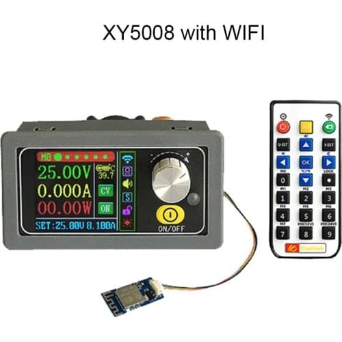 XY5008 Buck Converter DC DC CC CV 0-50V 8A 400W Power Module Adjustable Regulated Laboratory Power Supply Variable WIFF APP