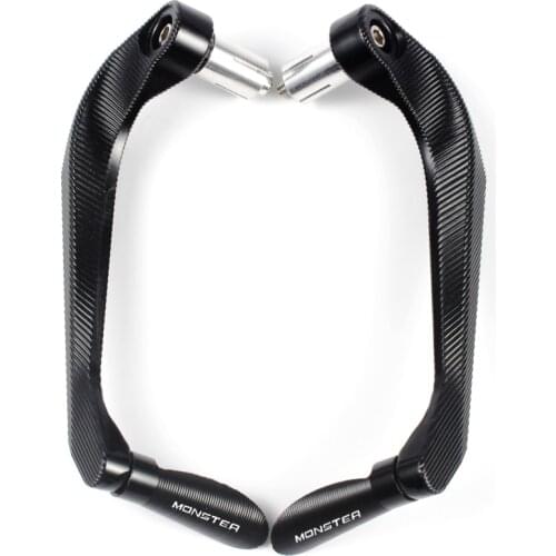 For Ducati Monster 696 695 795 796 1100 996 1098 Lever Guard Aluminum Alloy Hand Guard Motorcycle Brake Protector Rope Handlebar