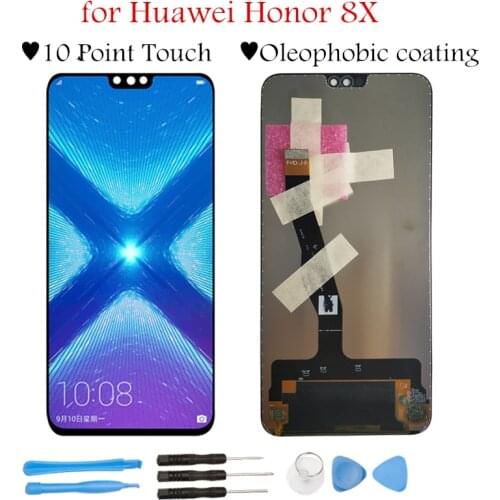 6.5" for Huawei Honor 8X LCD Display Touch Screen Digitizer Assembly LCD Display TouchScreen for Honor 8X Repair Parts