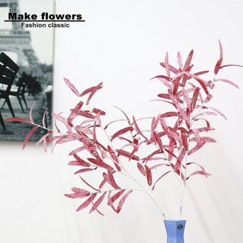 1pc olive branch simulation flower plant scene layout home decoration fake plants
