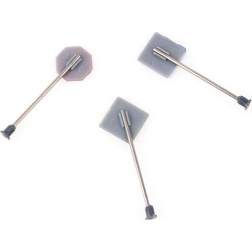 14pcs/set 1/87 Scale Model Mini Traffic Signs Building Sand Table Model Decor P31B