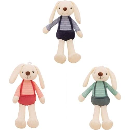 40Cm Cute Bunny Plush Rabbit Toy Soft Cloth Stuffed Rabbit Easter Gift Decor Baby Appease Toys For Children Kids New Year Gift