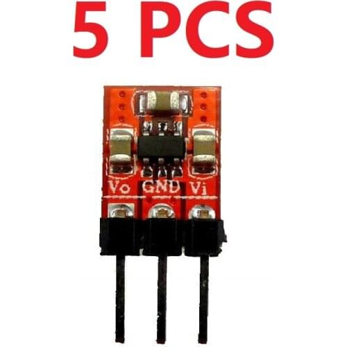 5 PCS 250MA mini DC DC Step-Up Converter 3-5V to 5V Boost Voltage Module for Arduino UNO MEGA2560 DUE Pro mini Breadboar