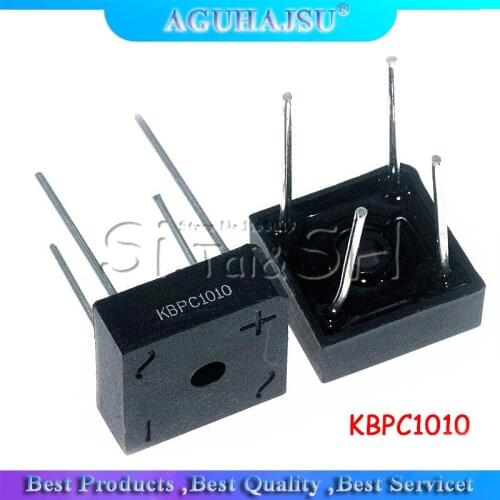 5PCS KBPC1010 10A 1000V diode bridge rectifier neue und original IC