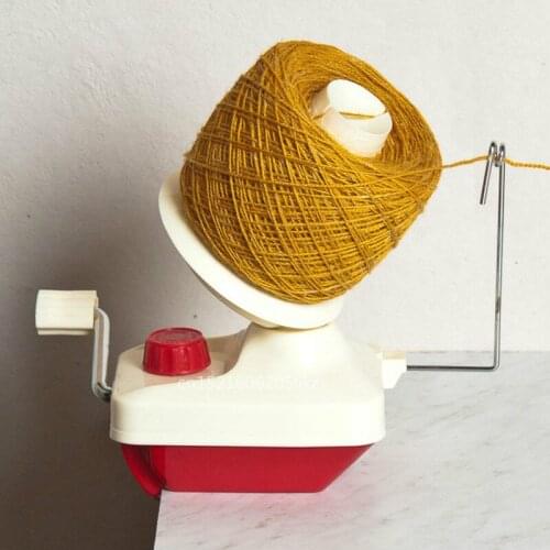 A,Handheld Yarn Winder Knitting Machine Fiber String Ball Wool Winder Holder String Winding Machine Sewing Tools