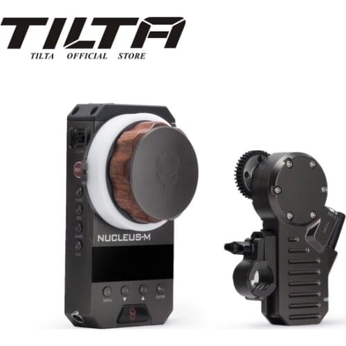 TILTA Nucleus-M Wireless Follow Focus nucleus Film DSLR Video Camera Lens Remote Control System for 3-Axis Gimbal RED DJI Ronin