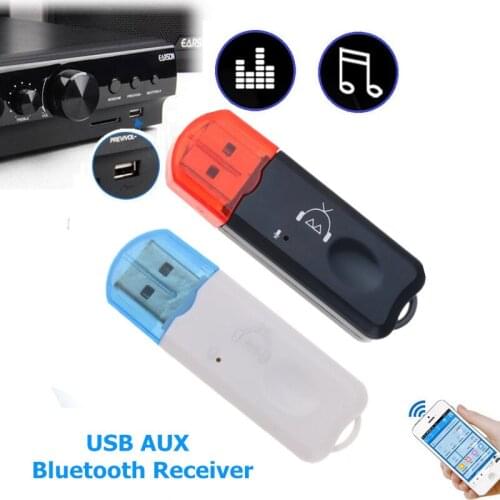 USB AUX Bluetooth Receiver Handsfree Car Kit wireless audio stereo USB transmitter to Car Mp3 Player Speaker without 3.5mm Jack