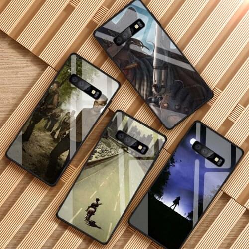 The walking dead Tempered Glass Phone Case For Samsung Galaxy S8 S9 S10 S20 PLUS J6 J8 2018 NOTE 8 9 10 Cover Shell