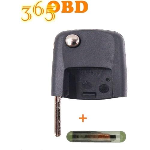 10Pc ID48 Chip New Replacement Square Flip Remote Key Head Fob With ID48 Chip for VW/Volkswagen/Beetle/ Passat Golf Jetta Touare