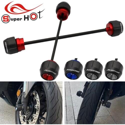 Motorcycle Accessories Front Rear Axle Fork Wheel Falling Protector Crash Sliders Pad Cap for Honda XADV750 XADV 750 2017-2019