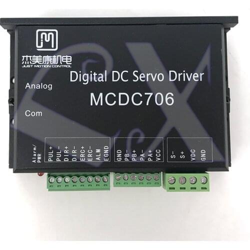 JMC MCDC706 All Digital DC Servo Driver 24-50VDC optocoupler isolated servo reset input interface ERC