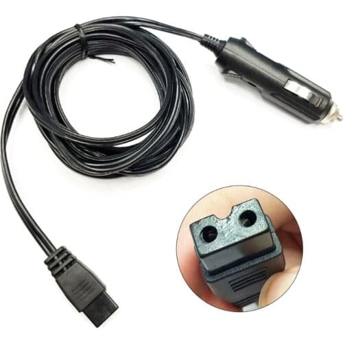 Car Refrigerator Power Cord Type B Car Cooler Power Cable Black Mini Fridge 85AC