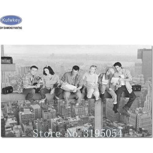 Diamond embroidery sale Workers,black 5d diamond painting full diamond mosaic picture of rhinestones cross-stitch christmas gift